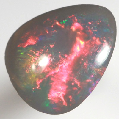 SOLID SEMI BLACK OPAL Very bright large rolling flashes SEE VIDEO
